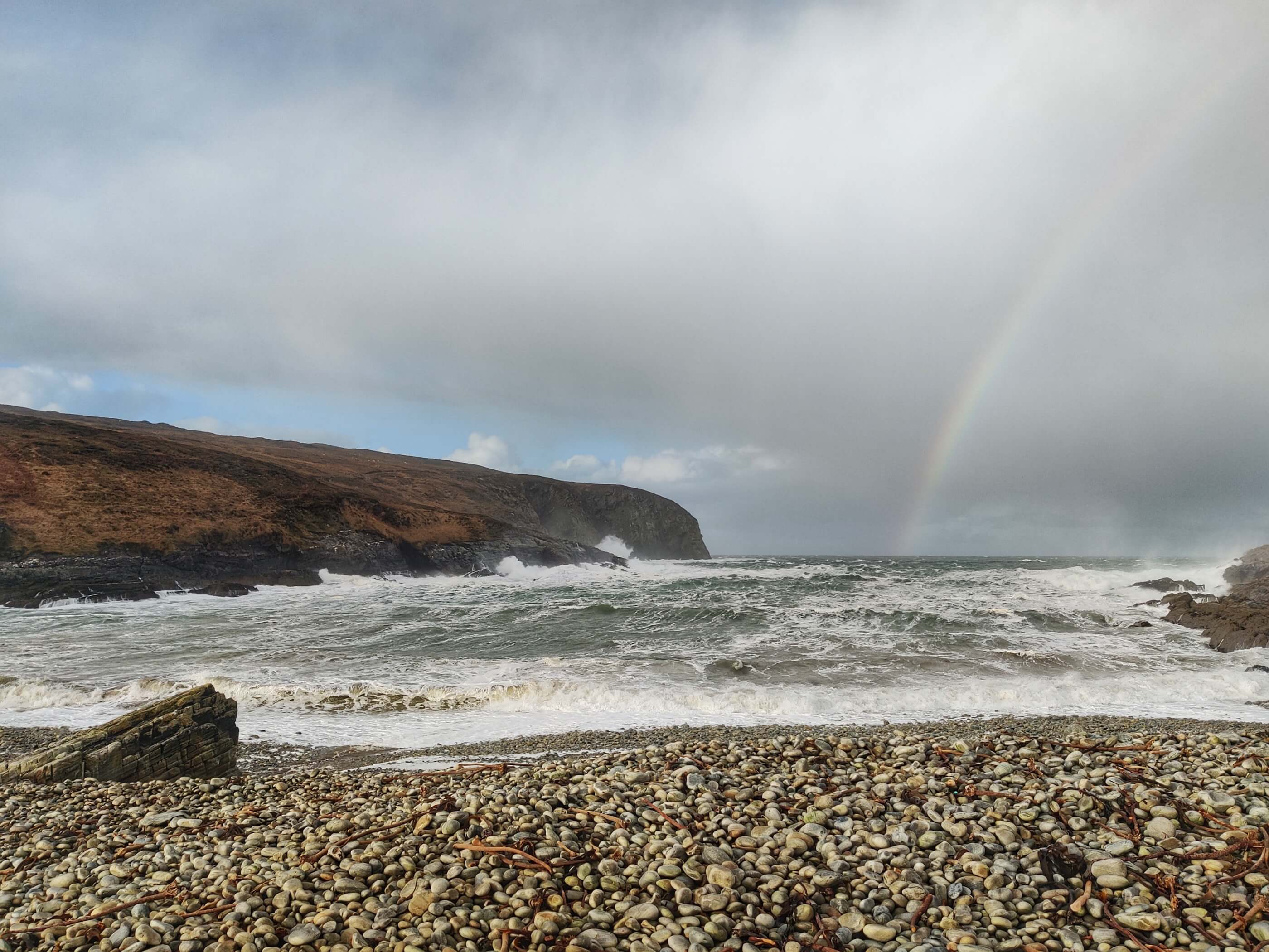 Arranmore Island's Stony Beach, Beal a Chrois